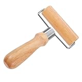 VICASKY Holz Nudelholz mit Dickem Griff Langlebiger Vielseitiger Teigroller für Pizza Nudeln und Dumplings Küchenwerkzeug für Backen und Kochen Große