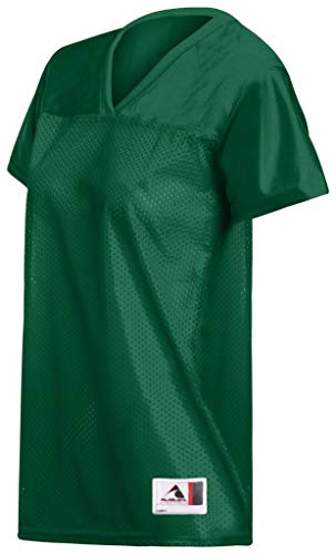 Augusta Sportswear Ladies' Junior Fit Replica Football T-Shirt, XL, Dark Green