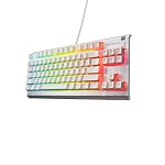SteelSeries – SteelSeries Apex 3 TKL White RGB Gaming-Tastatur – Kompakter