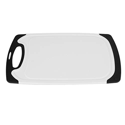 Stevige duurzame snijplank Antislip snijplank Groente snijplank voor keuken Zwart Rood PP + TPR(zwart) - Image 5