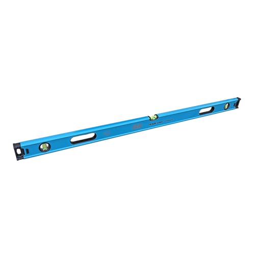 OX Tools Trade Series 4ft Non Magnetic Box Beam Levels - 48 inch Level Aluminum Body Level Hand Tools - Magnified Vials, Shock Absorbing End Cap, Soft Grip Handle Leveler Tool OX-T024212
