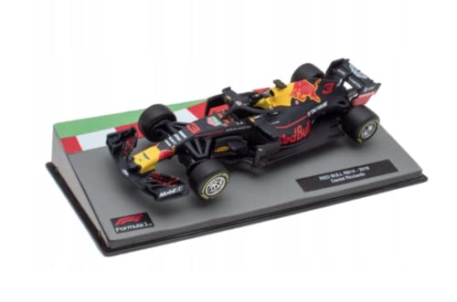 OPO 10 - Miniature car Formula 1 1/43 compatible with REDBULL RB14 - Daniel Ricciardo - 2018 - FD131, Black