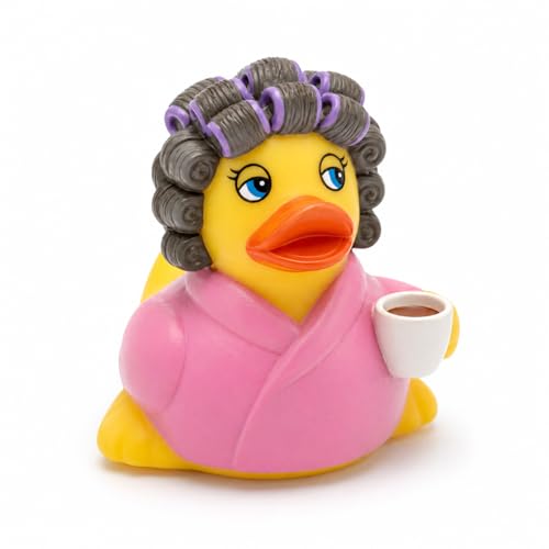 DUCKY CITY 3' Coffee Lover Rubber Duck [Floats...