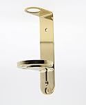 WALL MOUNT 300ml SINGLE DISPENSER GOLD CHROME HOLDER Ideal for Sea Kelp Bottles
