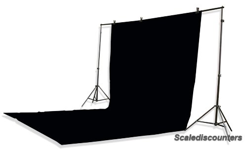 Image of ePhoto 10 x 12 Portrait Muslin Background Support Boom Stand Hair Light Photo Video Photography 3 Softbox Lighting Kit by ePhotoInc H9004SB-1012B