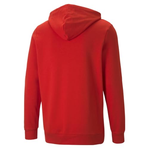 PUMA Men's Standard CHG FTBLCore Hoodie, Red White, Small2