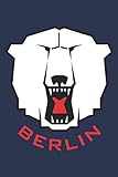  The Eisbären Berlin Notebook: Minimalist Composition Book  100 pages  6\