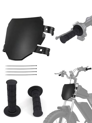 BAOUFF Number Plate & Grip Set for Ebike, E Bike