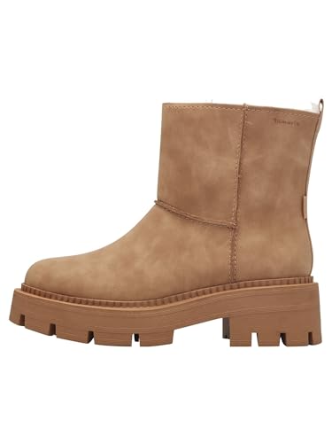 Tamaris Damen Stiefel Leder braun 36 – Ansicht 4