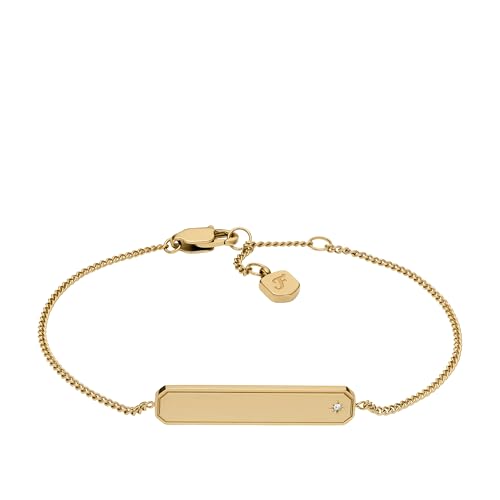 Image of Fossil Women's Stainless Steel Chain Bracelet