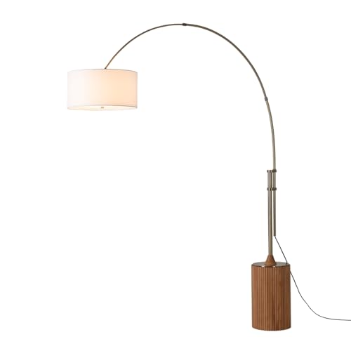 NOVA of California Tambo Arc Floor Lamp - Natural Ash
