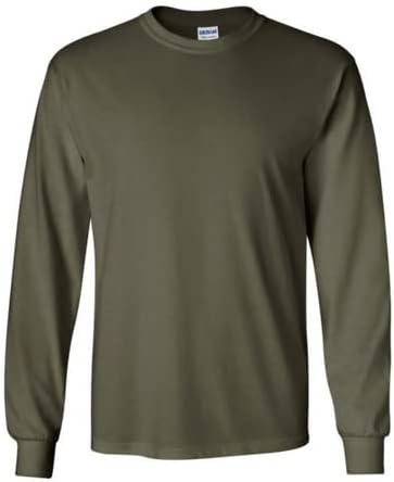 Gildan Men's Ultra Cotton Long Sleeve T-Shirt, Style G2400