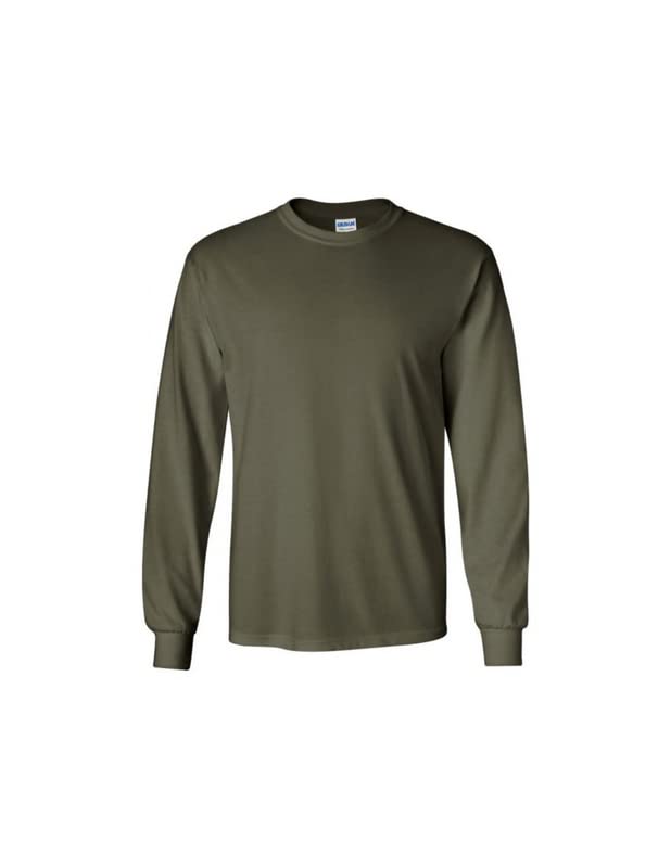 Gildan Men's Ultra Cotton Long Sleeve T-Shirt, Style G2400