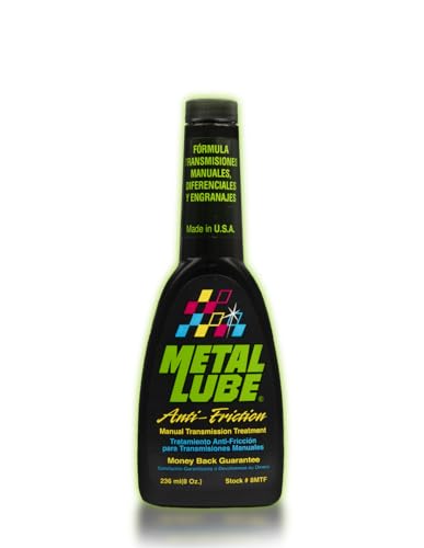 Metal Lube Fórmula Transmisiones Manuales y Engranajes – Aditivo Antifricción, Reduce Desgaste y Ruidos, Mejora Suavidad y Durabilidad – Envase 236 ml