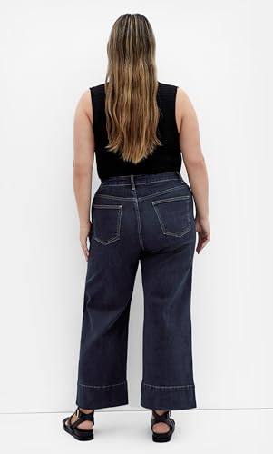City Chic Women's Plus Size Jean - Harley Millie Crop2