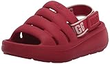 UGG Unisex-Child Sport Yeah Sandal, Samba RED, 12 US Unisex Little Kid