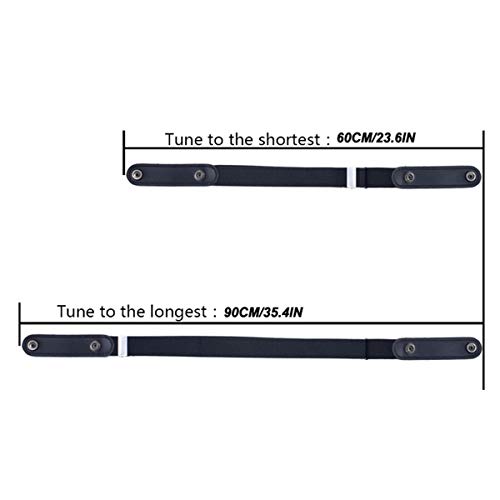 Andongnywell Buckle Stretch for Women and Men Elastic Waist Belt Comfortable Adjustable Stretch Waist Belt for Jeans3