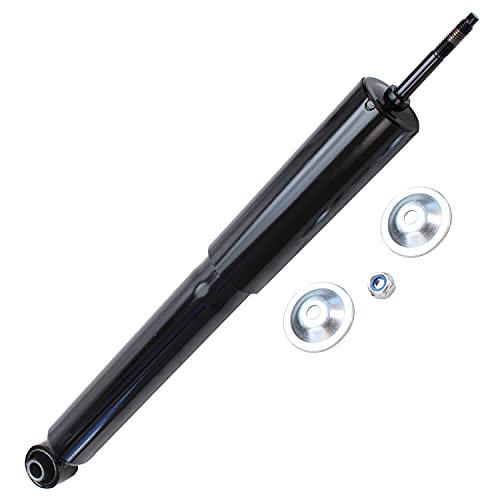 Image of Detroit Axle - Rear 2pc Shock Absorbers for 2004-2012 Chevy Malibu Pontiac 2005-2010 Pontiac G6 2007-2009 Saturn Aura, 2 Shock Absorbers Assembly Replacement