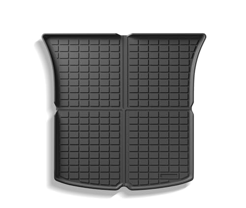 Tapis de coffre pour Tesla Modèle Y 2024 doublure protection noir arrière