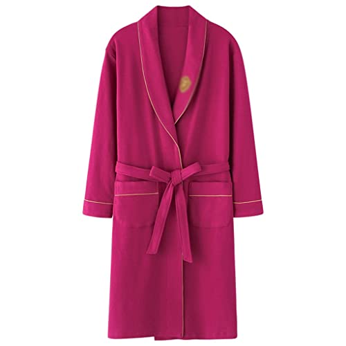 Womens-Bathrobe-Pajamas-Cotton-Dress-Cute-Home-Clothes-Nightgowns-Night-Skirt