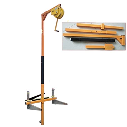 Herramienta de elevación de aire acondicionado con cabrestante de 20 m y grúa plegable de 5 HP 2