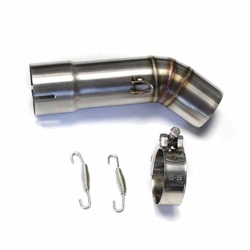 Tube échappement intermédiaire 51mm anti-rouille pour réparer fuite Yamaha FZ8
