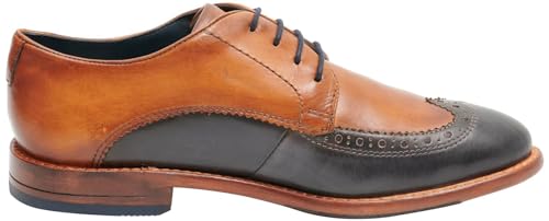 Image of Bugatti Men's Business Oxford Shoes, Gray, Size 9.5
