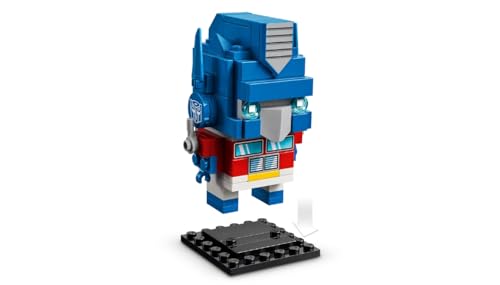Image of LEGO Transformers Brickheadz Optimus Prime Robot & Vehicle - 40803