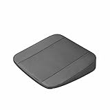 Autositzkissen Keilkissen für Benz SL(2seats) 2013-2018, Sitzerhöhung Auto Entlastet das Steißbein Memory Foam Atmungsaktiv Zubehör,Grey-4cm