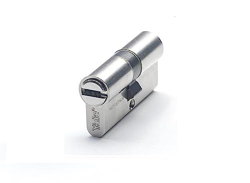 Yale, YL63030HNDE, Cilindro de Seguridad, YL6 DS, Doble Embrague, Leva Larga, Llave - Llave, Niquelado, 30 x 30 mm