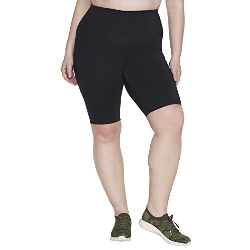 Skechers-Womens-Go-Walk-High-Waisted-10-Bike-Short Skechers-Womens-Go-Walk-High-Waisted-10-Bike-Short