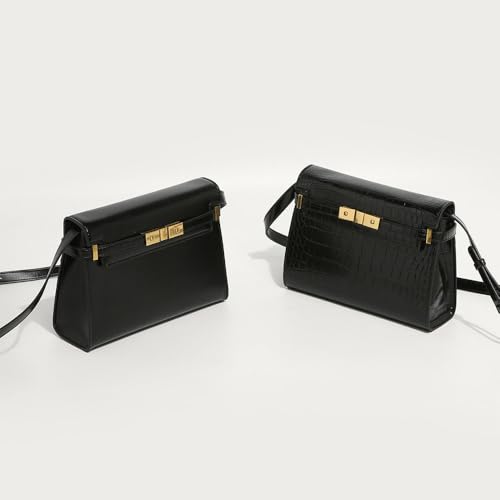 Small size niche single shoulder crossbody bag, Korean style trendy Manhattan women's leather bag3