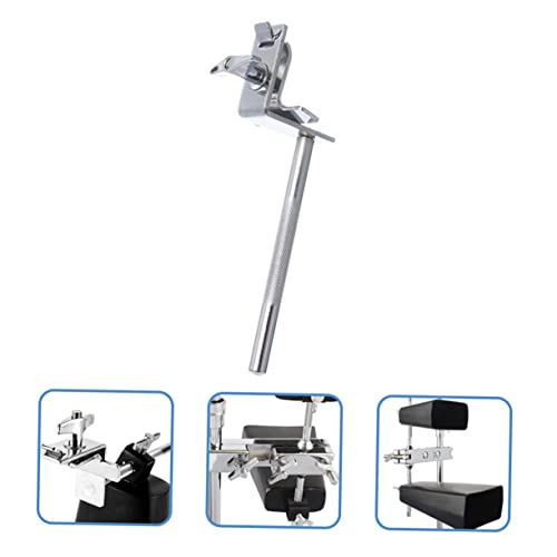 Abrazadera para cencerro ibasenice para kits de batería, soporte premium para instrumentos musicales, montaje para bombo y percusión, fácil instalación y uso versátil miniatura 3