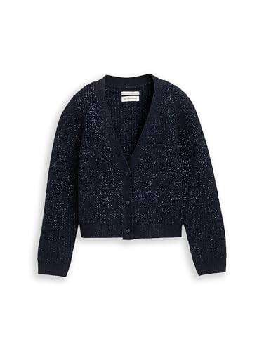 Cardigan en tricot fille TOM TAILOR gilet manches longues à boutons