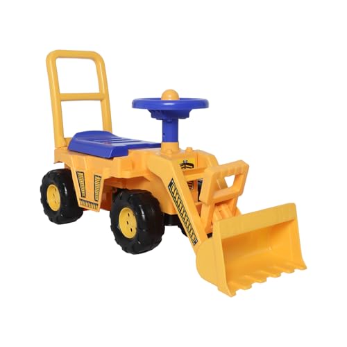 Image of Toyzone Mini Bulldozer-50803 | Baby Car | Kids Car | Toy Car| Push Car| Storage Seat | Swing Car| Ride on Car with Horn