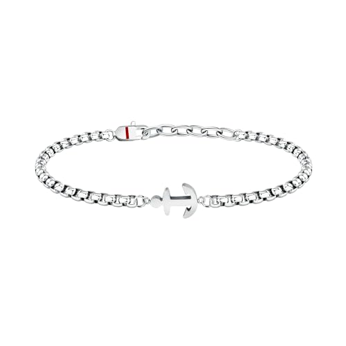 Caratteristiche: Il gioiello misura 22cm. Dispone di una pratica chiusura a moschettone. È un'idea regalo perfetta per chi cerca un accessorio distintivo e di qualità da regalare in varie occasioni speciali come lauree, anniversari o un pensiero speciale per il proprio ragazzo o amico.