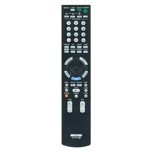 Télécommande Sony RM-YD017 avec transmission infrarouge stable pour écran KDL