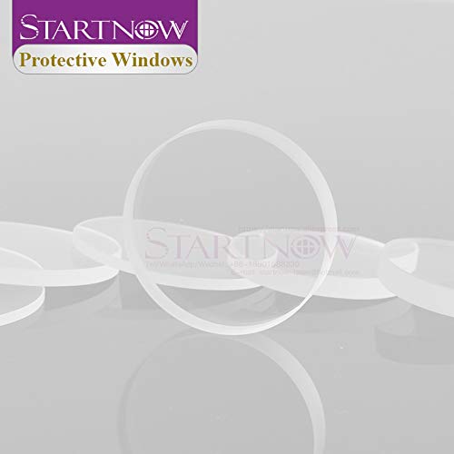 Ventanas protectoras láser Startnow de cristal K9 para soldadura 39x2 10 uds 4