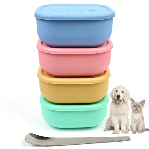 2ME Pet Food Storage Containers (4-Pack 12oz)