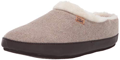 Freewaters womens Chloe House Shoe Happy Arch Support and Durable Indoor/Outdoor Sole Slipper, Wheat, X-Large US