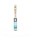 Zibra Square Paint Brush for Painting Murals, Details, Narrow Trim and Windows, 1-inch, Artist Brush