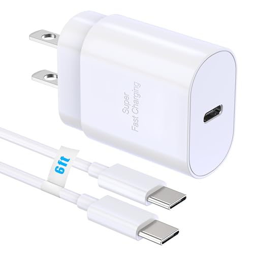 Image of TT&C 30W USB C Charger Block, with 6FT Cable for iPhone 17,16,15