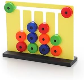 ZUDO TOYS Learning Colour And Pattern Matching Montessori Slide Puzzle Game For Kids, Multicolor