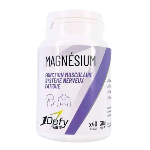 1Defy Citrate de Magnésium, 40 gélules