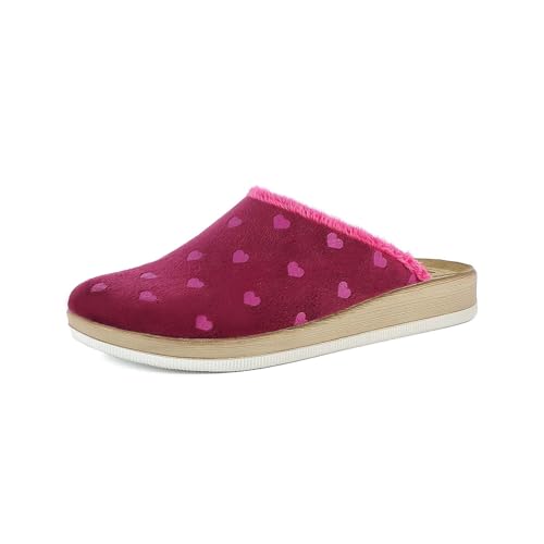 Pantofole donna anatomiques inblu en cuir pour soulager les pieds fatigués