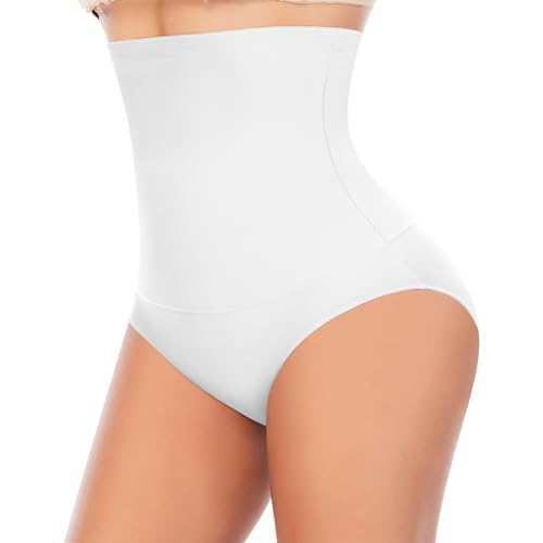 Image of Werena Tummy Control Shapewear Underwear for Women High Waisted Body Shaper Panties Shaping Briefs