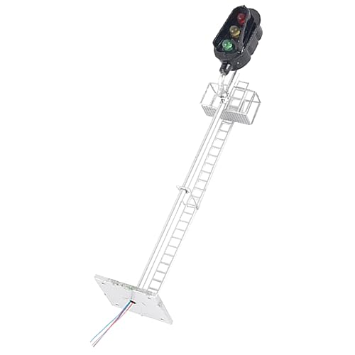 DOITOOL Mini Landscape Signal Model Railroad Lights DIY Model Signal Decoration