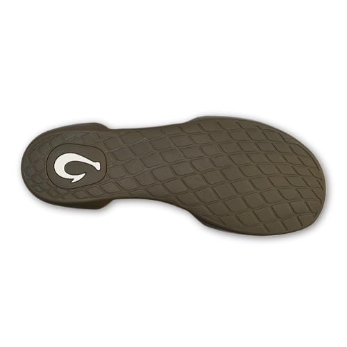 OLUKAI Puku'i Men's Fleece Slippers, Comfortable Activewear Slippers, Premium Full-Grain Leather & Jersey Knit, Drop-In Heel & All-Day Comfort3
