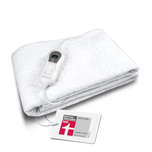 Medisana HU 665 Wärmeunterbett 150 x 80 cm, Heizdecke mit Abschaltautomatik und Überhitzungsschutz, elektrische Wärmedecke für das Bett mit 3 Temperaturstufen, waschbar Medisana HU 665 Wärmeunterbett 150 x 80 cm, Heizdecke mit Abschaltautomatik und Überhitzungsschutz, elektrische Wärmedecke für das Bett mit 3 Temperaturstufen, waschbar