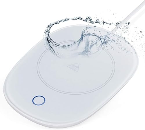 Coffee Mug Warmer for Desk, 131°F/55°C Constant Temperature Cup Warmer with Waterproof Panel, Smart Beverage Heater for Coffee, Tea, Milk, Manual On/Off Switch, Home & Office Essentials